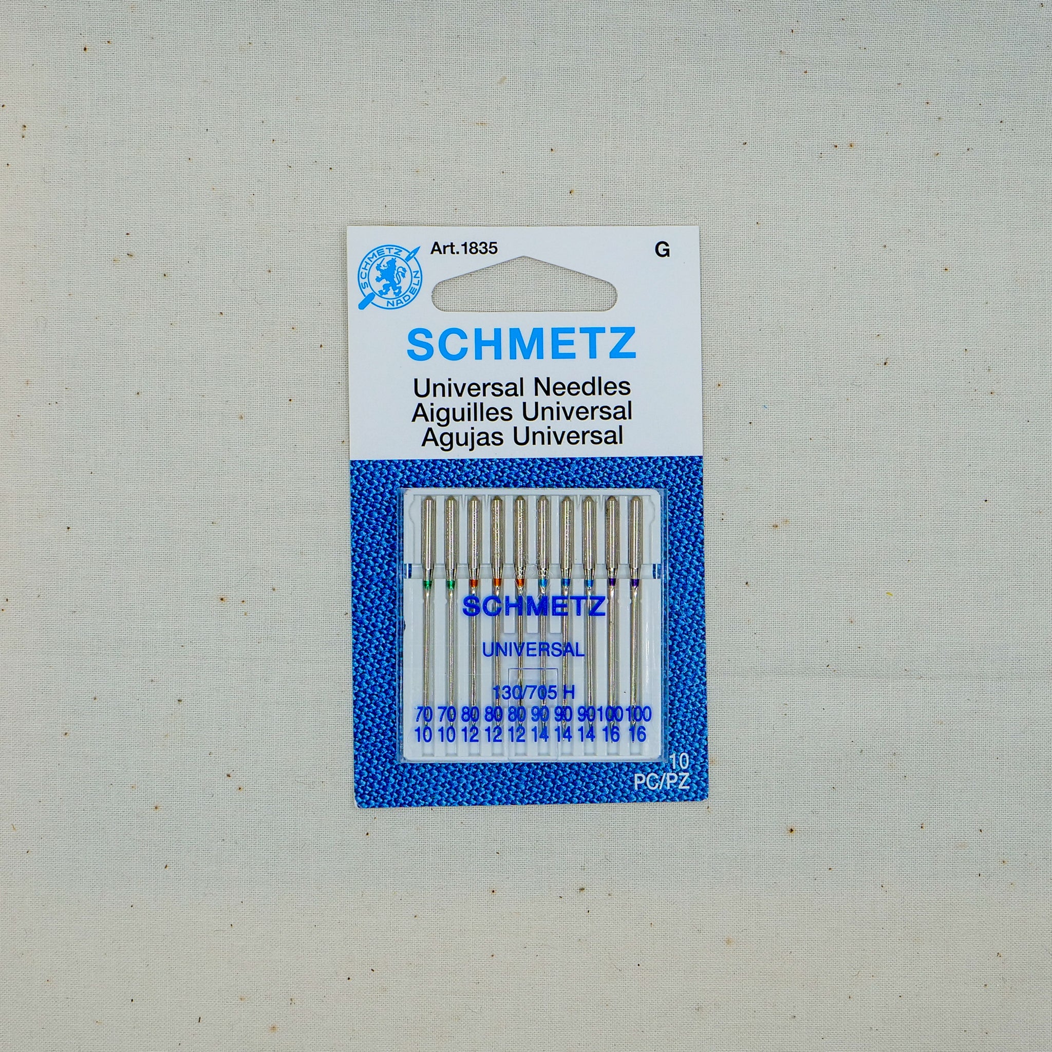 Schmetz Universal  70/10-100/16 10/pk