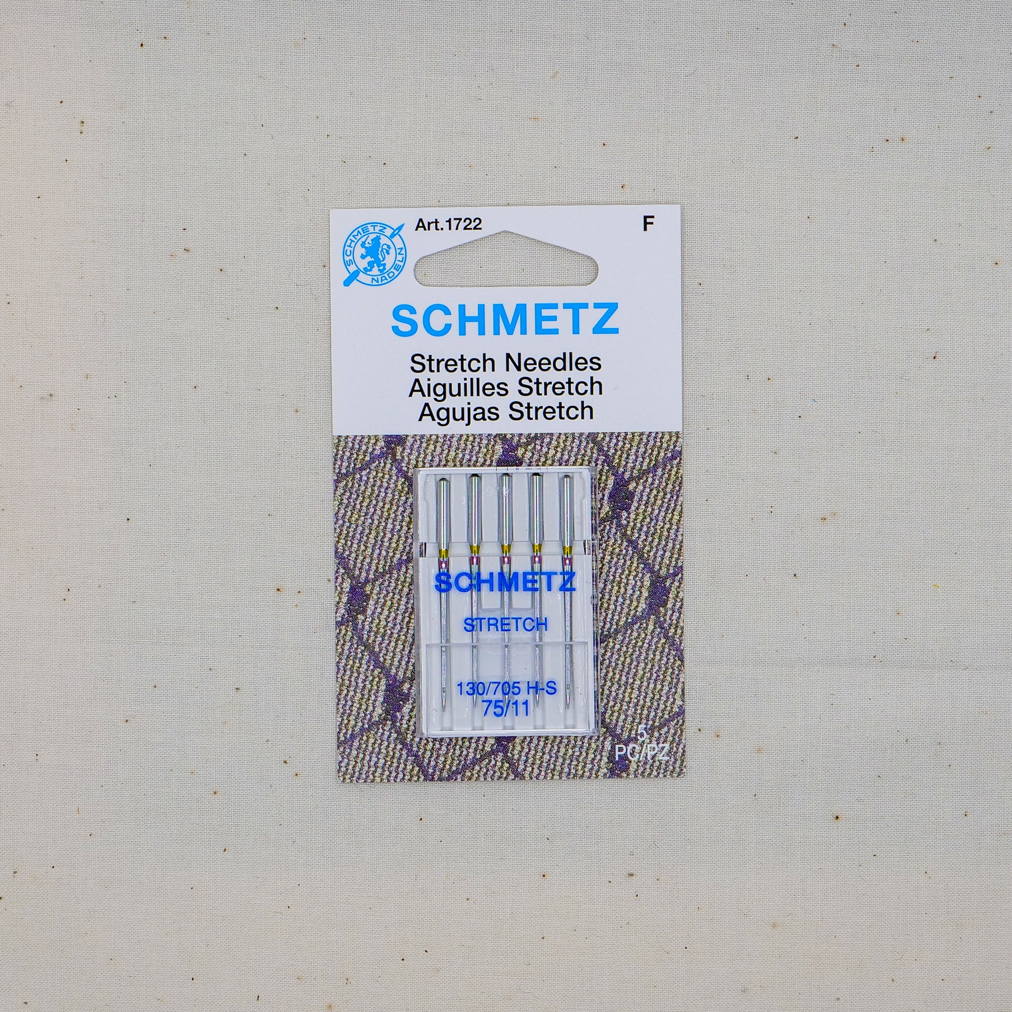 Schmetz Stretch 11/75 needles
