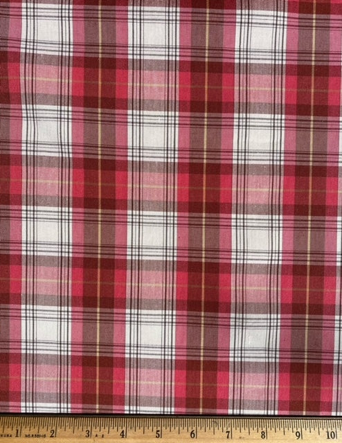 Red Blends Plaid