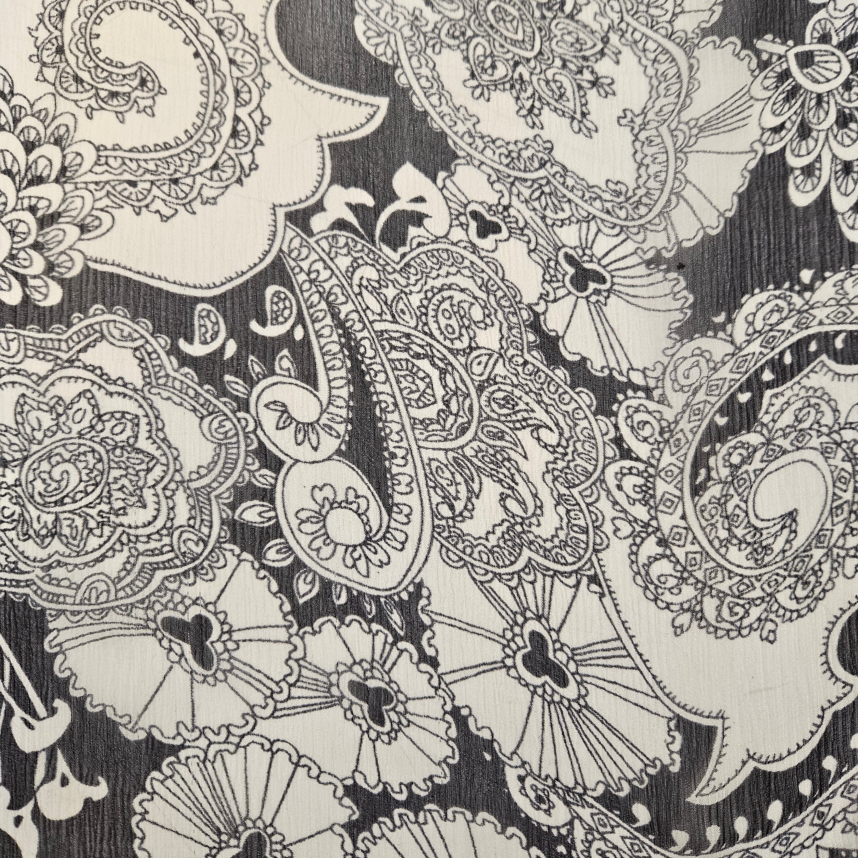 Paisley Silk Chiffon