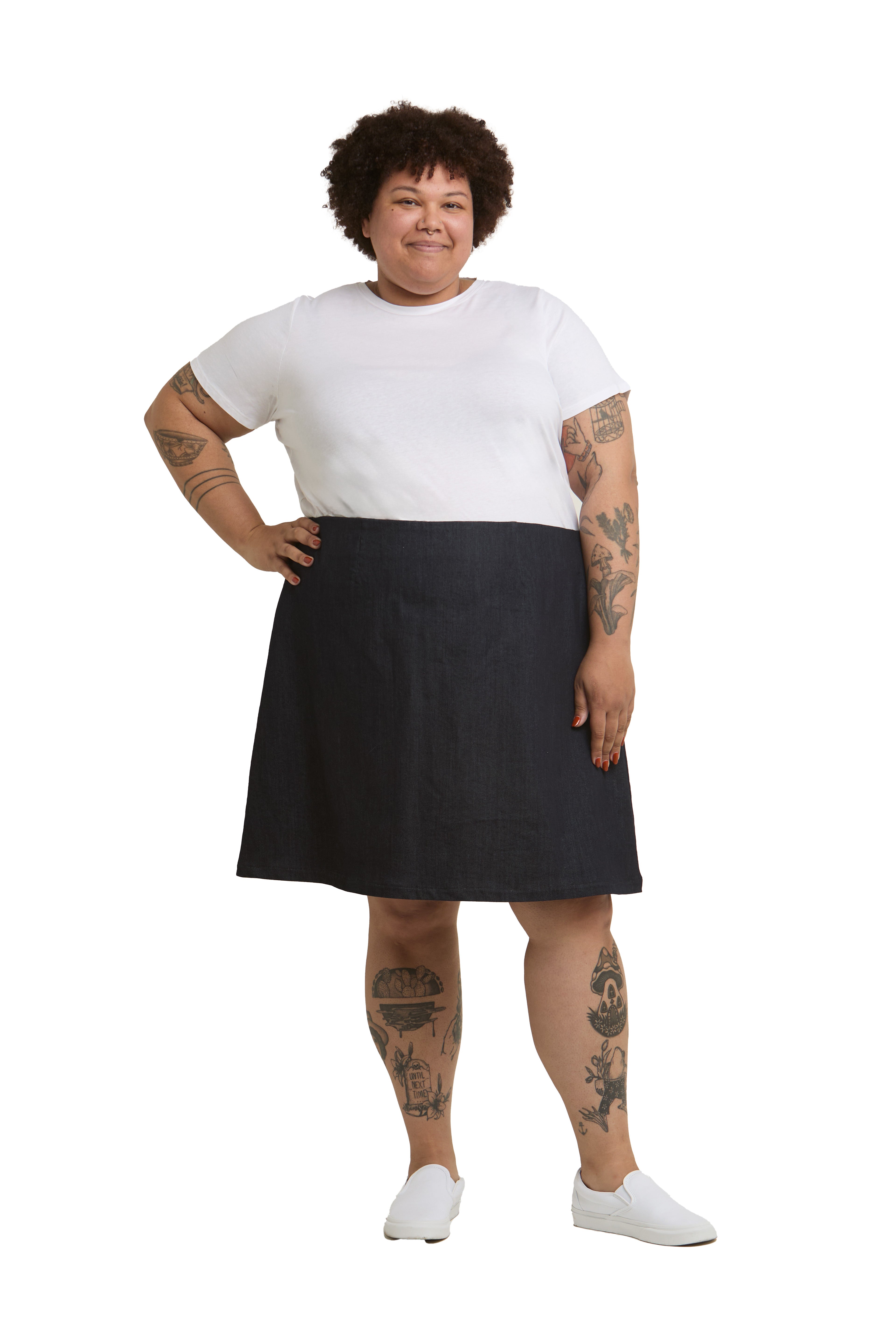 1512 A-Line Skirt Plus +