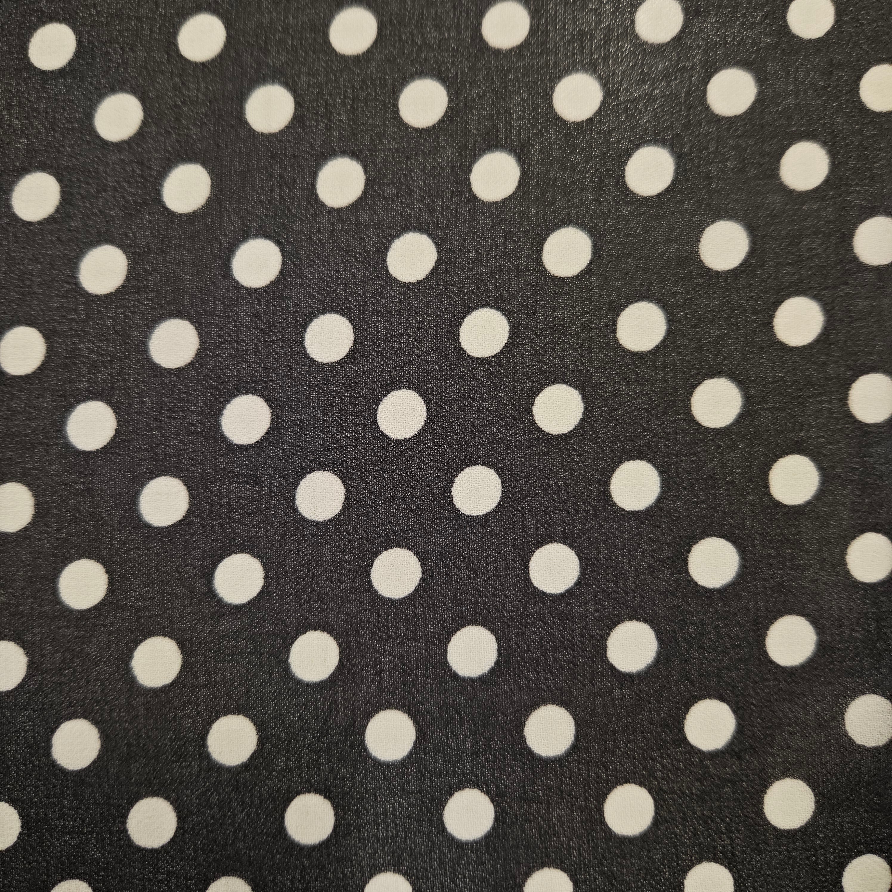 Polka Dots Polyester Fabric