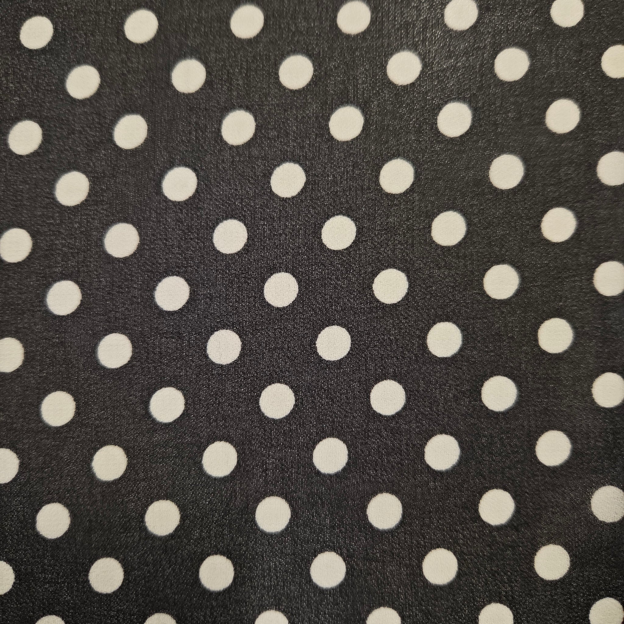 Polka Dots Polyester Fabric