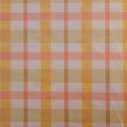 Shirting Orange Yellow Plaid