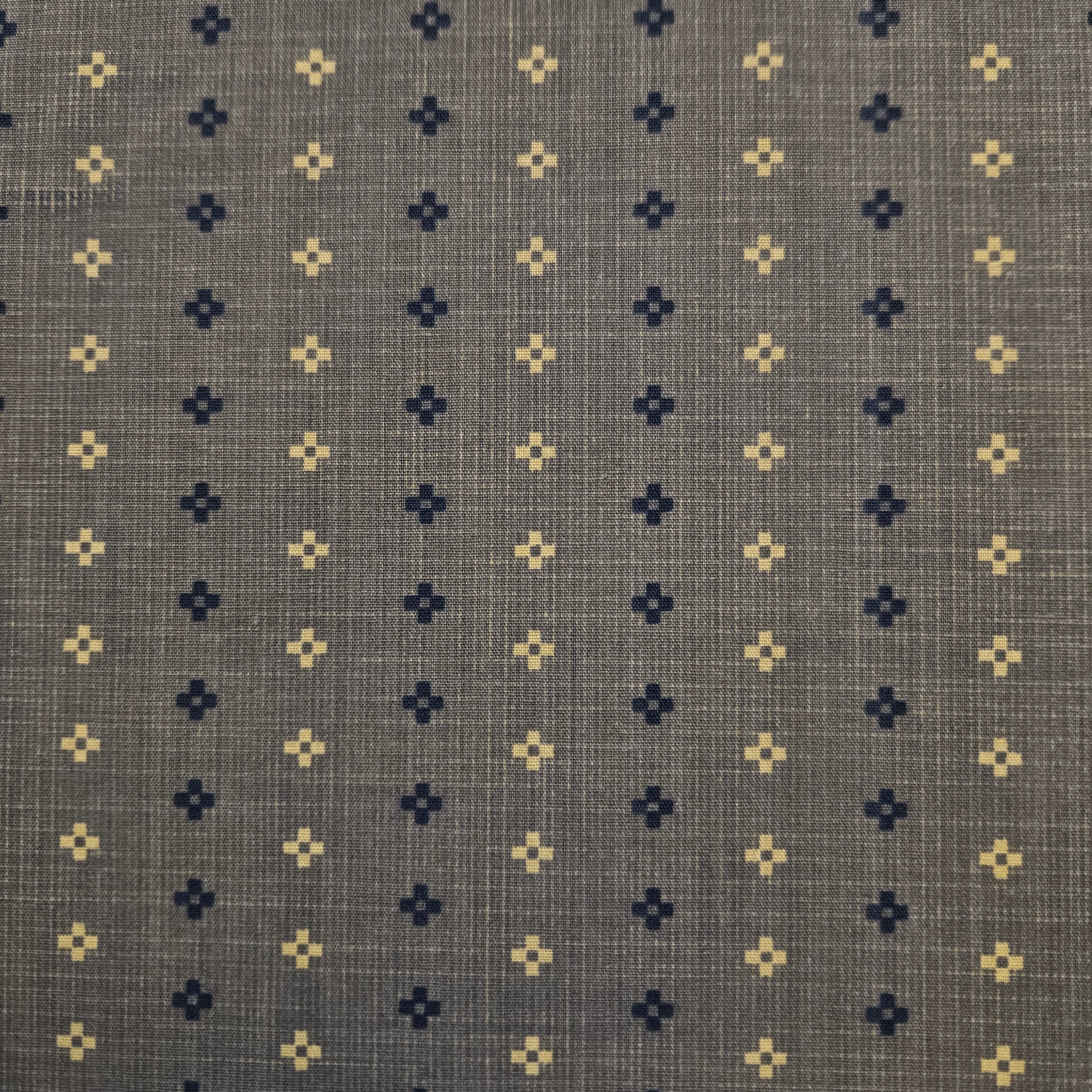 Cotton Geometric Dot Print