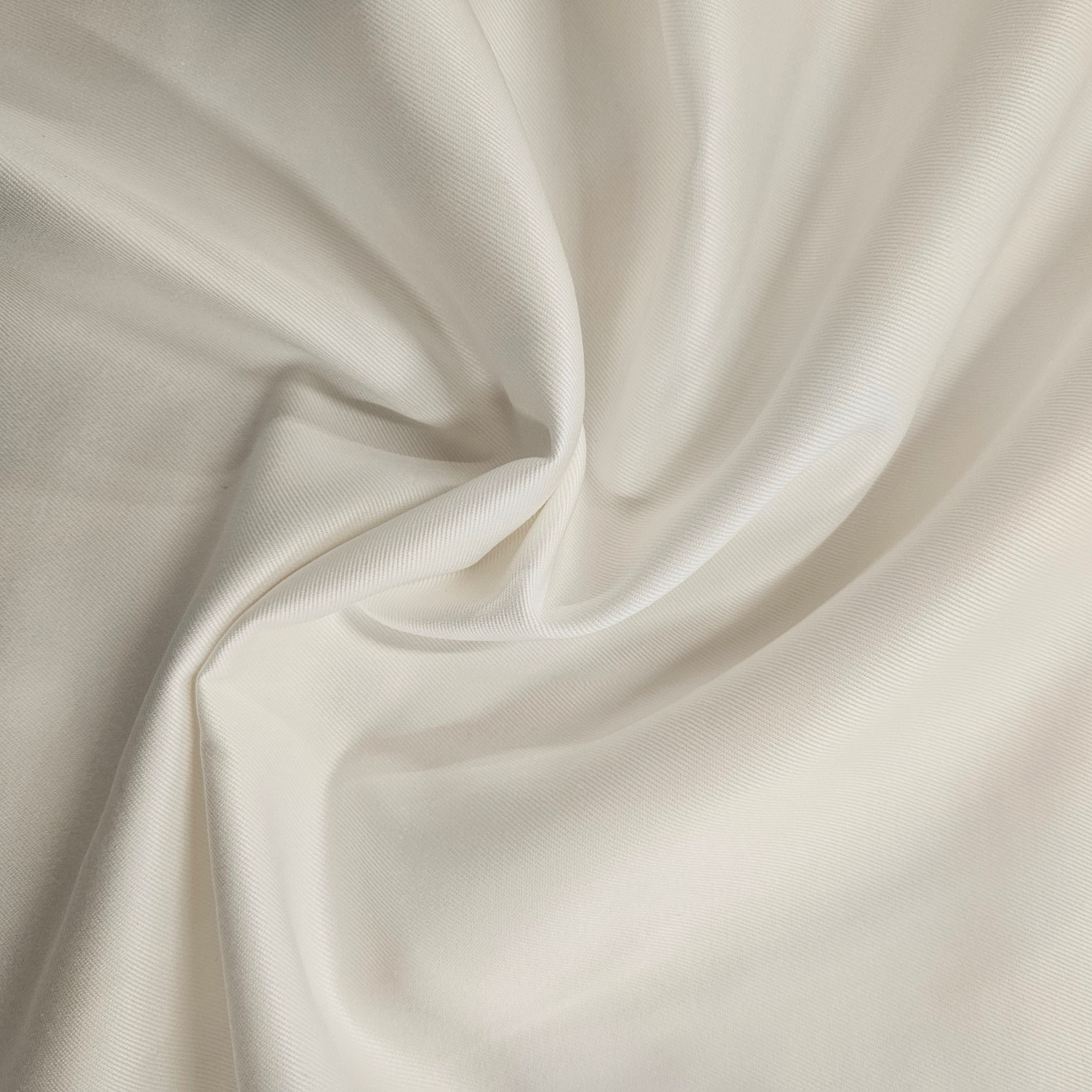 Lightweight White Twill