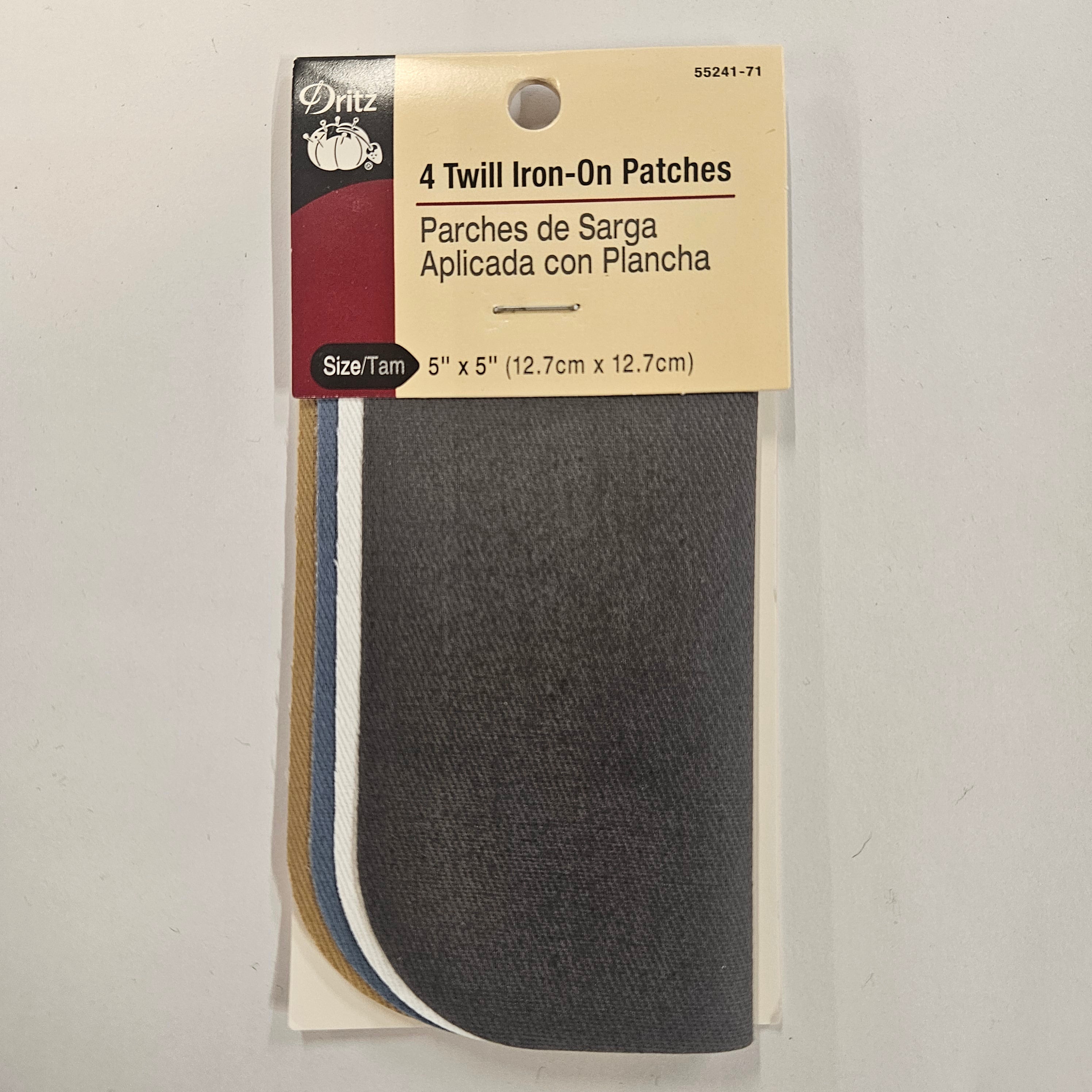 5 x 5" Iron-On Patches