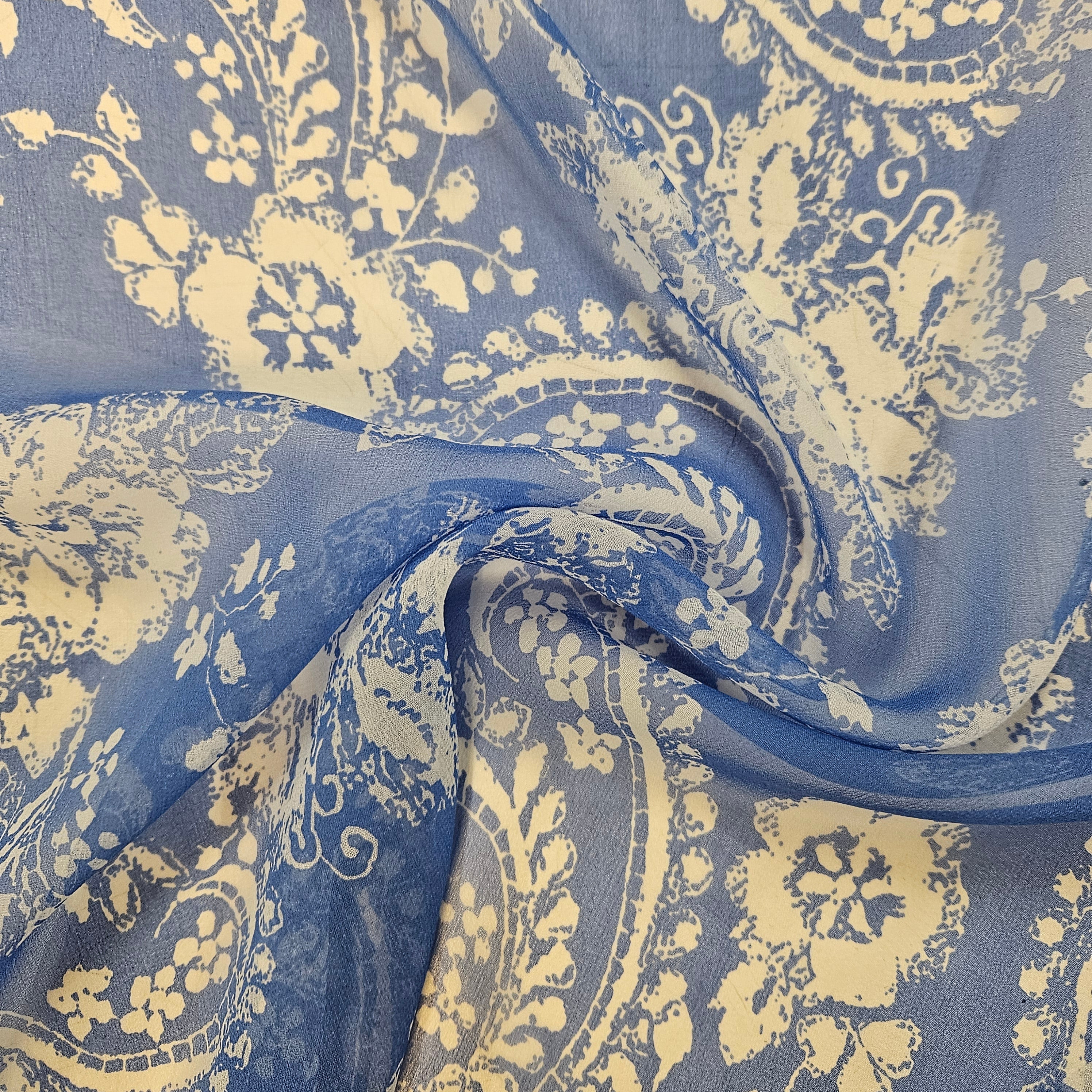 Paisley Silk Chiffon