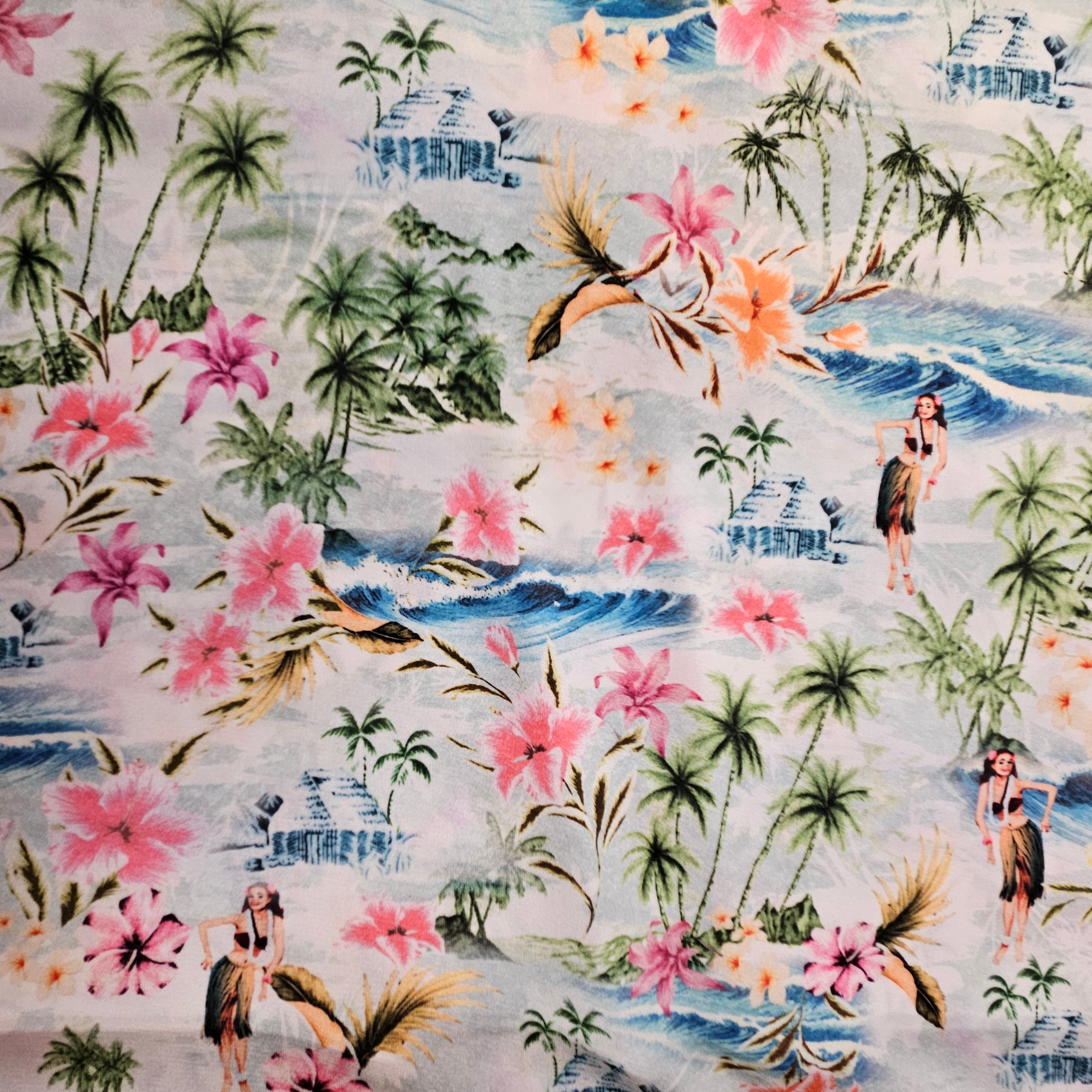 Hawaii Rayon Print