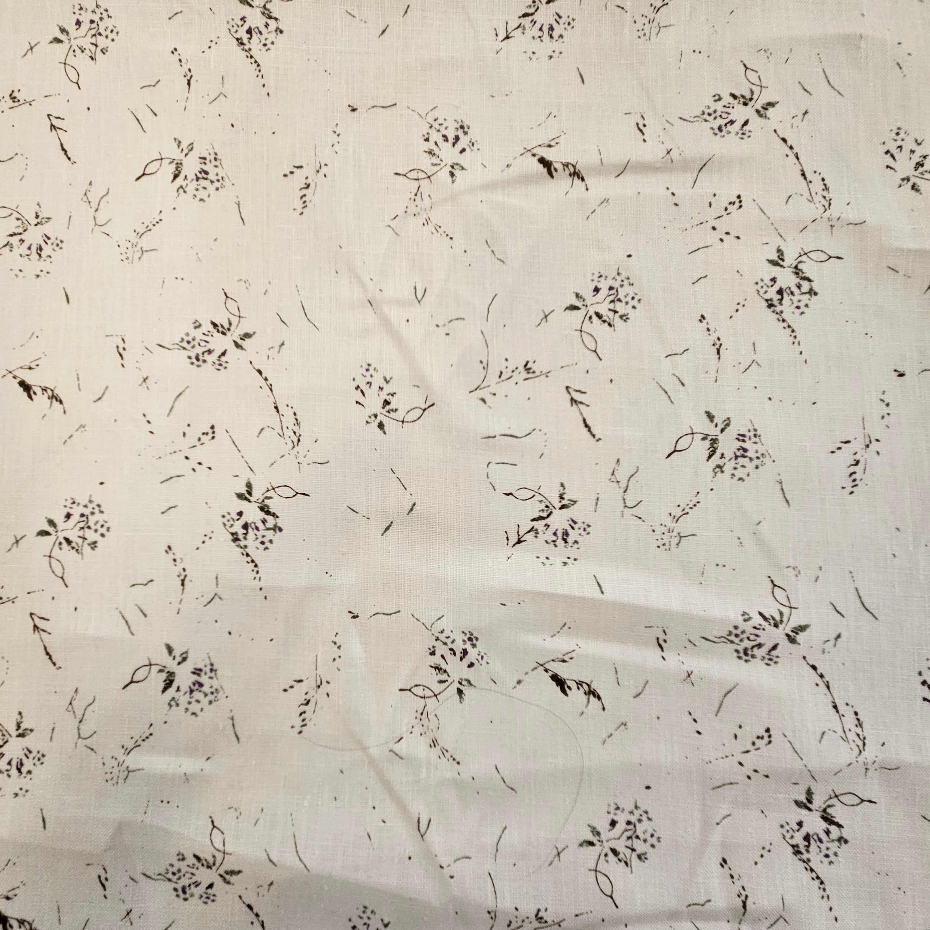 Scattered Flowers Linen