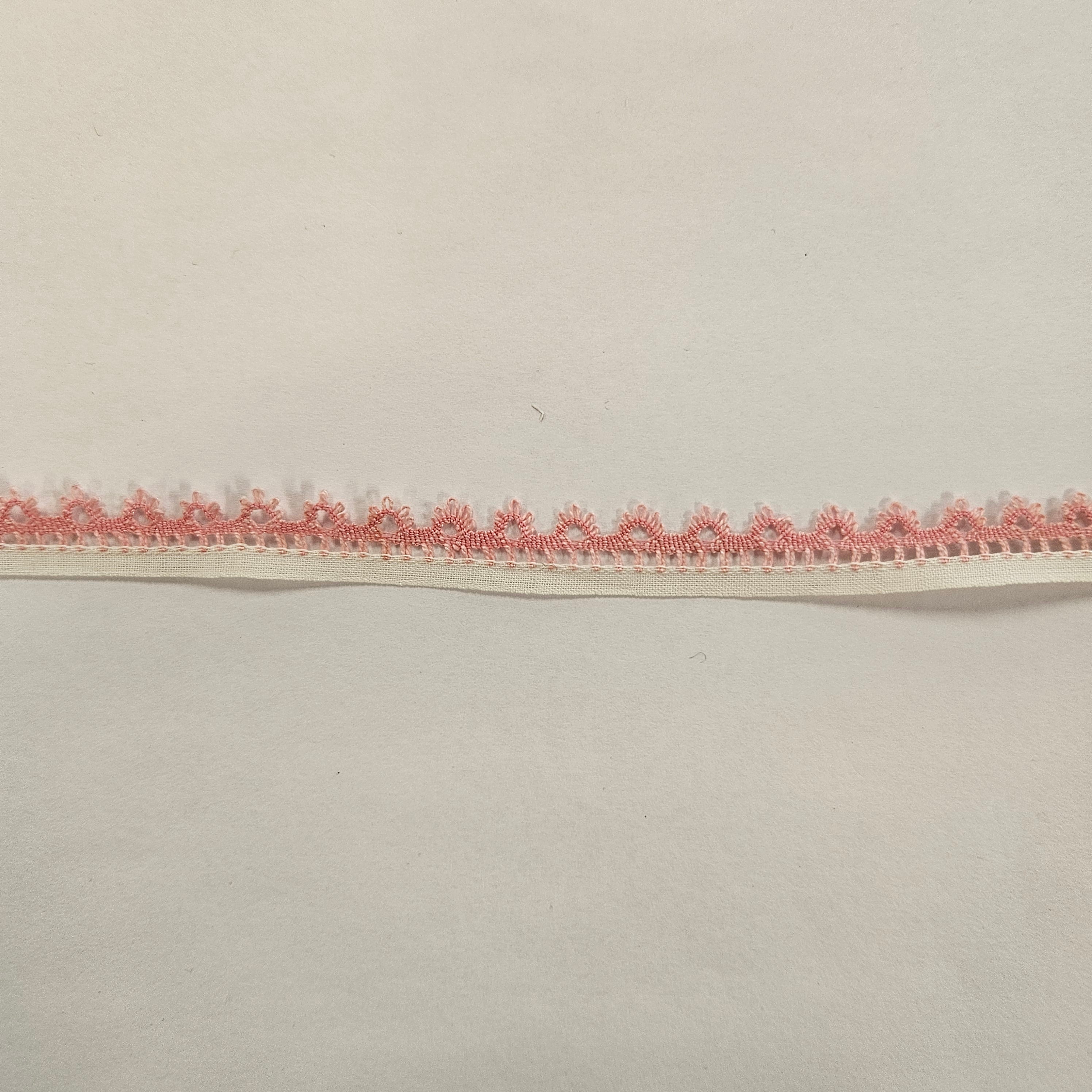 1/2" Pink Picot Trim