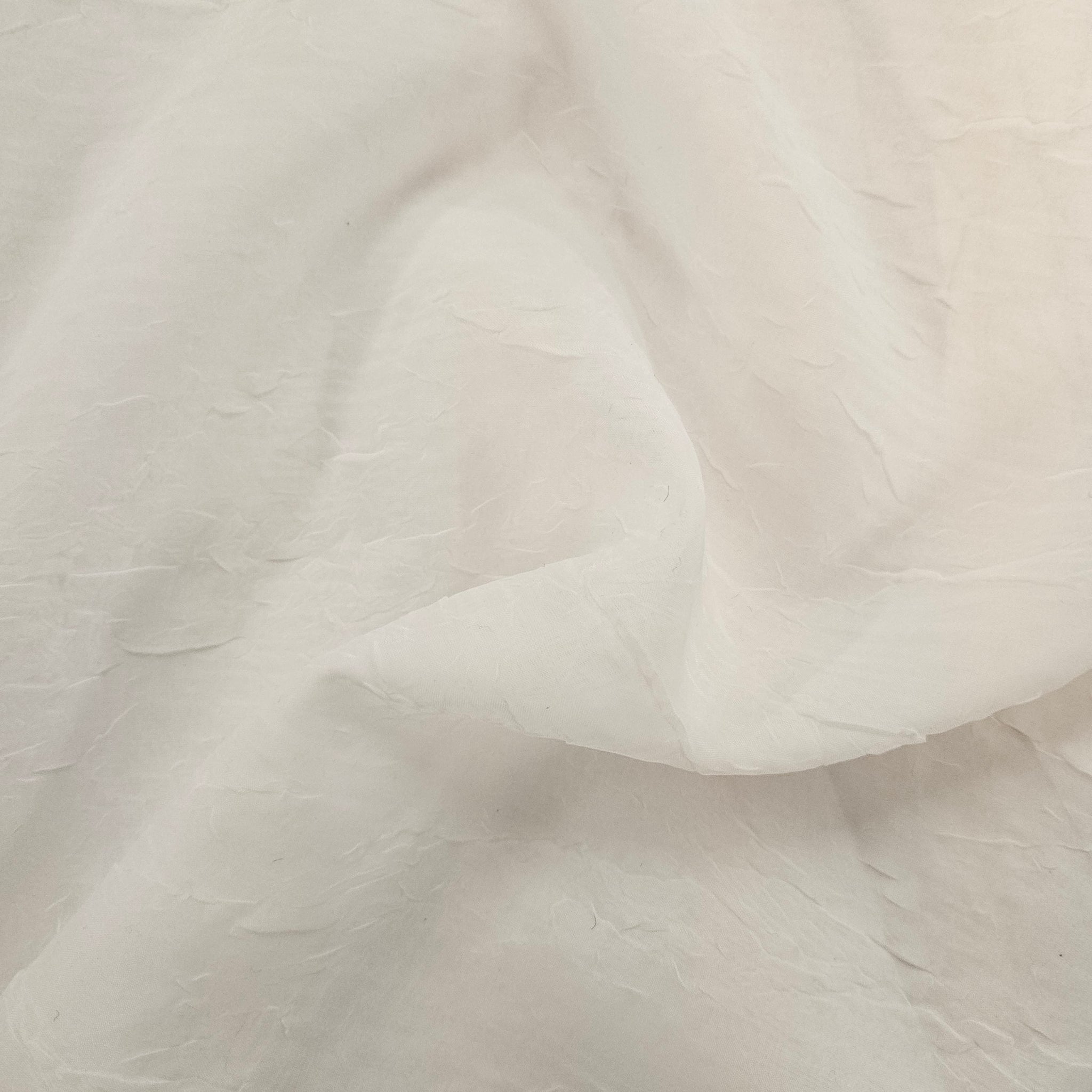 Crinkled Sheer Fabric