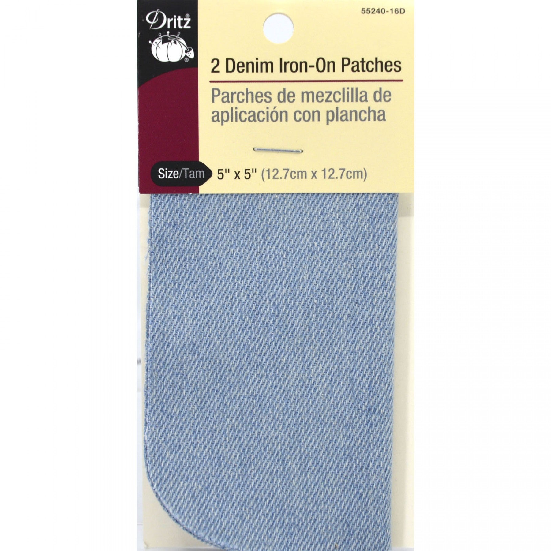 5 x 5" Iron-On Patches