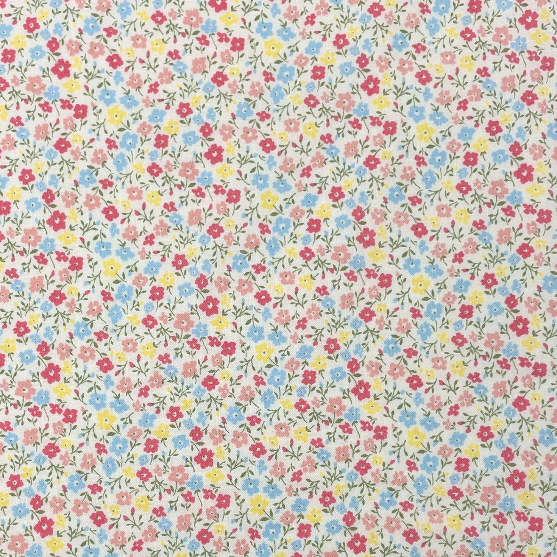 Cotton Shirting Calico Floral Print