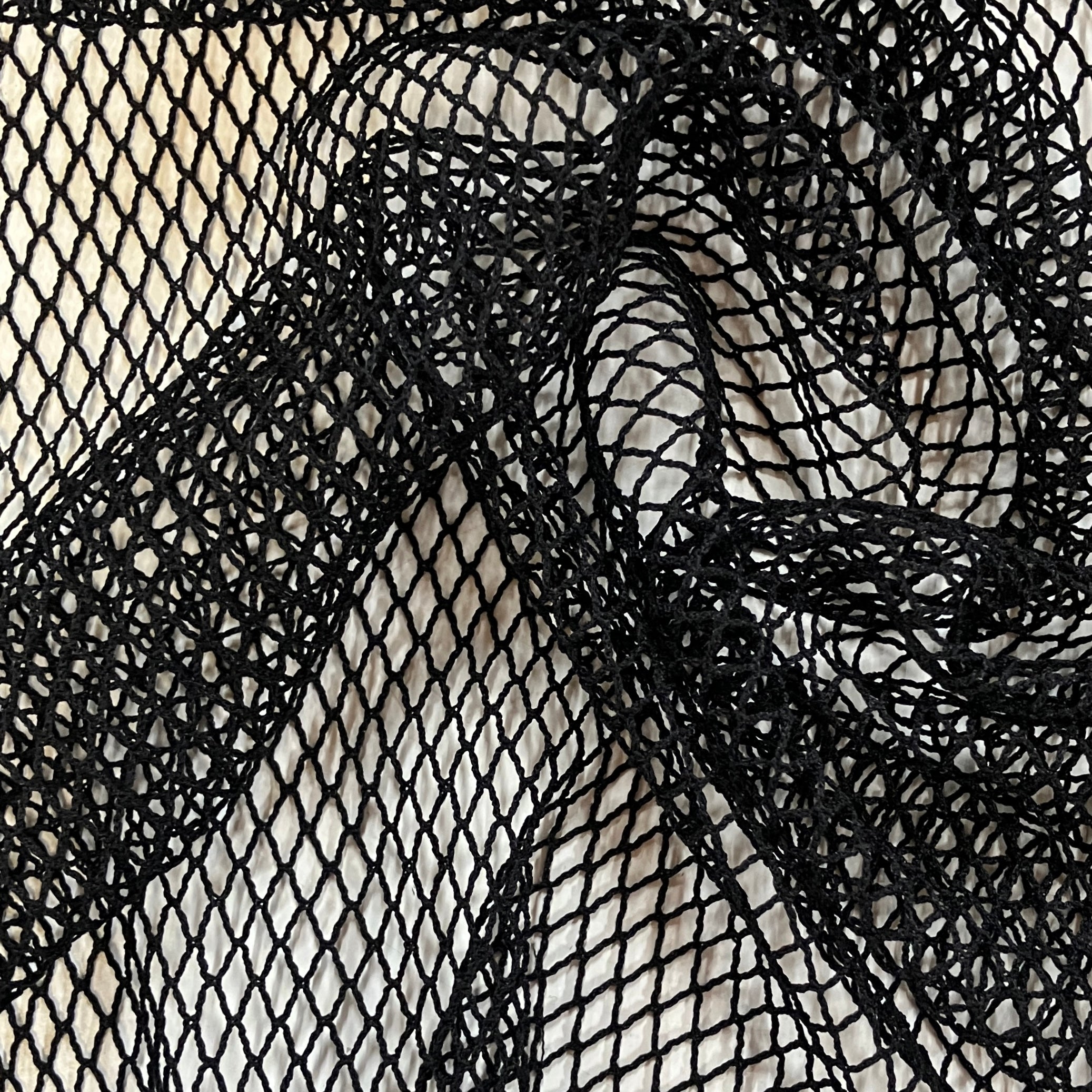 Nylon Spandex Fishnet Black