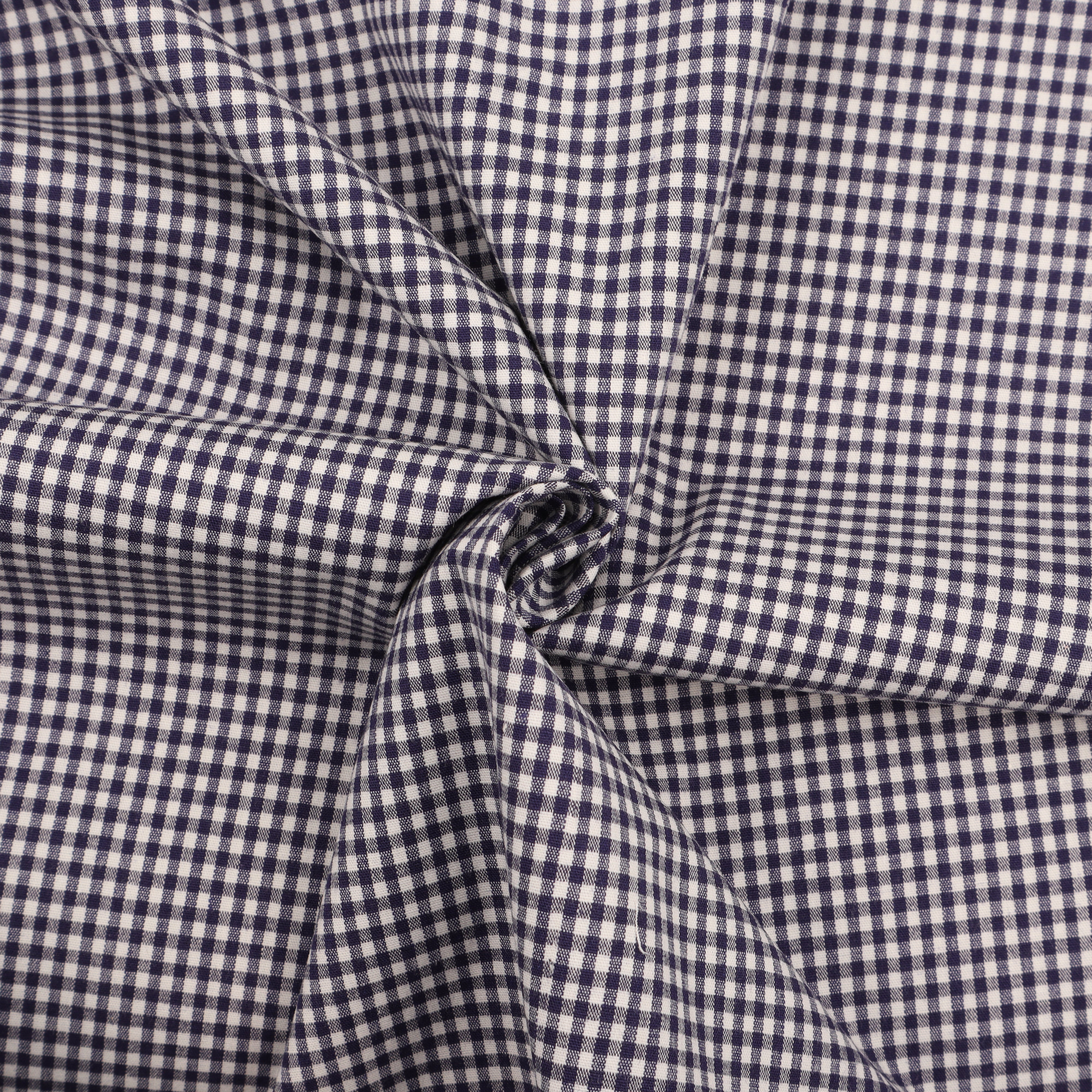 Shirting Blue Gingham