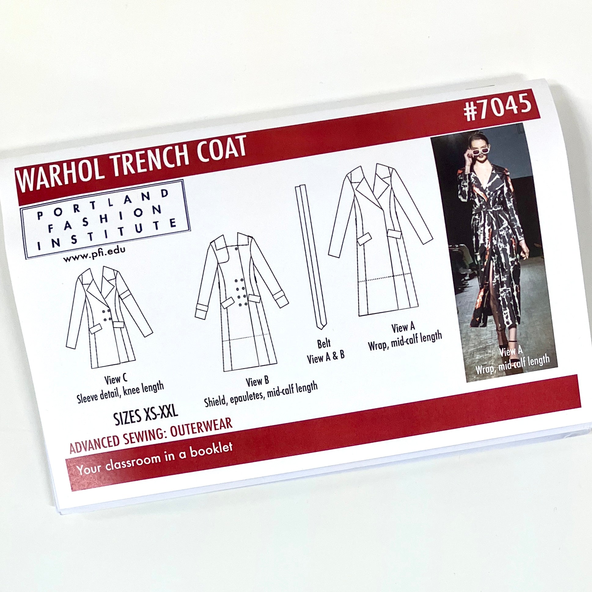 7045 Warhol Trench Coat