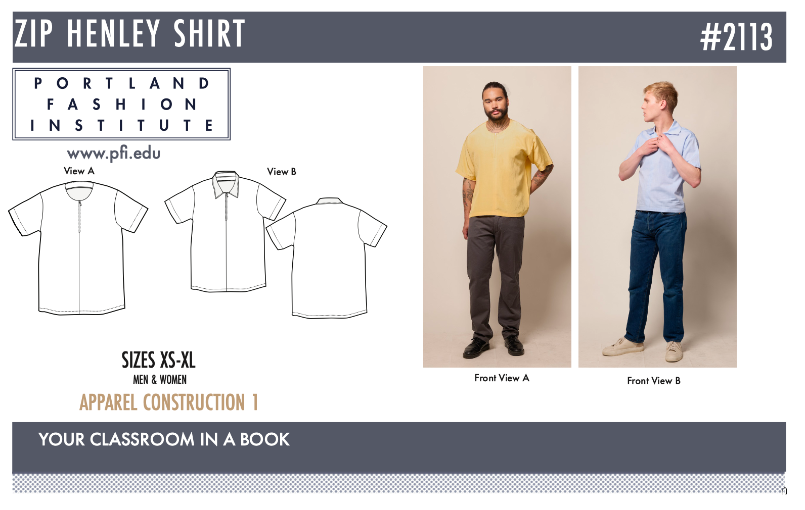 2113 Zip Henley Shirt