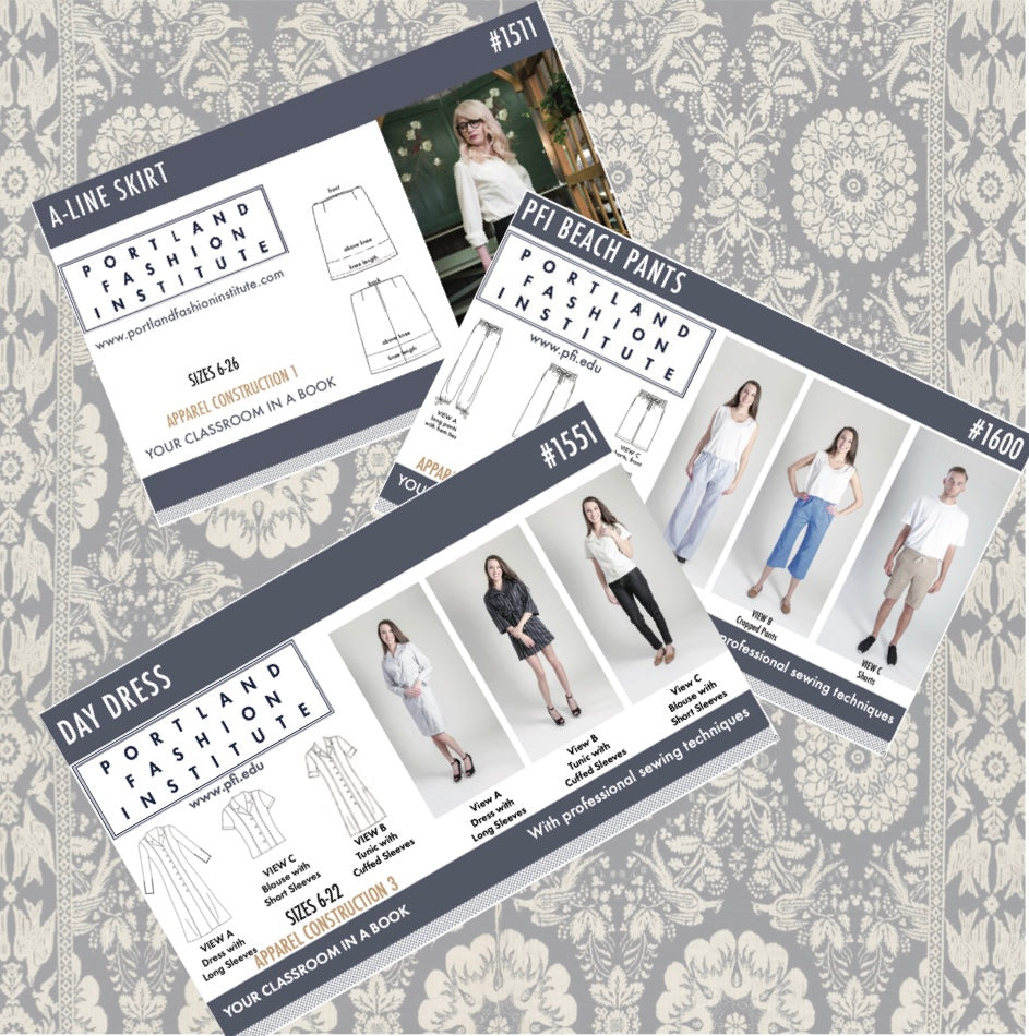 Box Set: 3 Apparel Construction Patterns