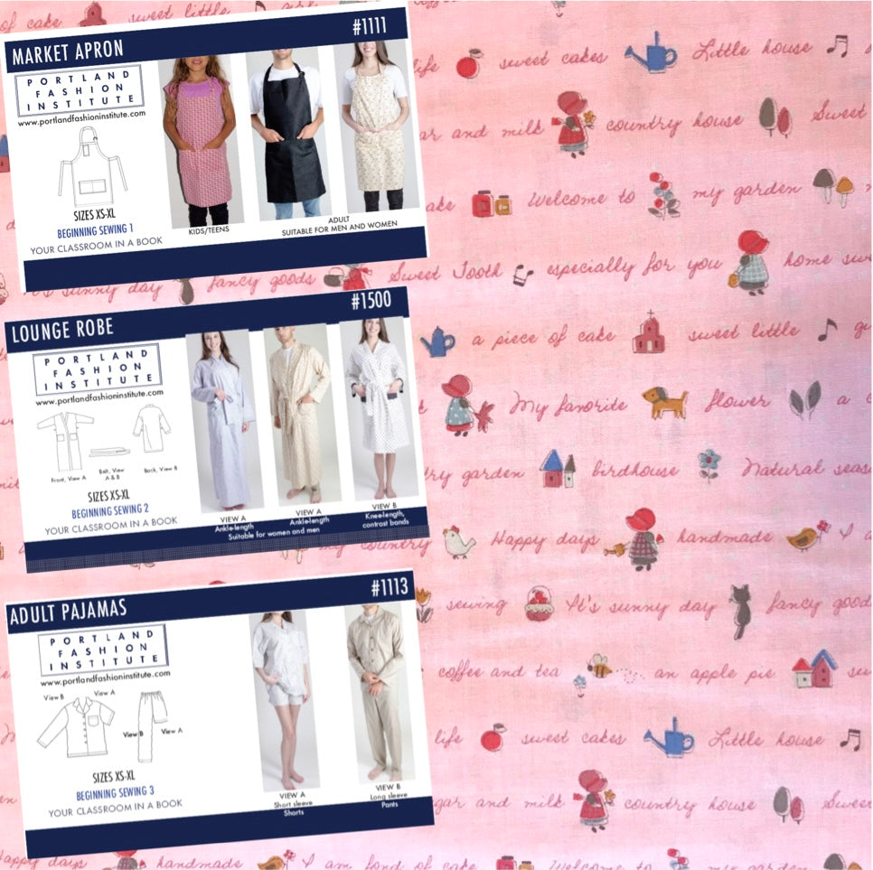 Box Set: 3 Beginning Sewing Patterns