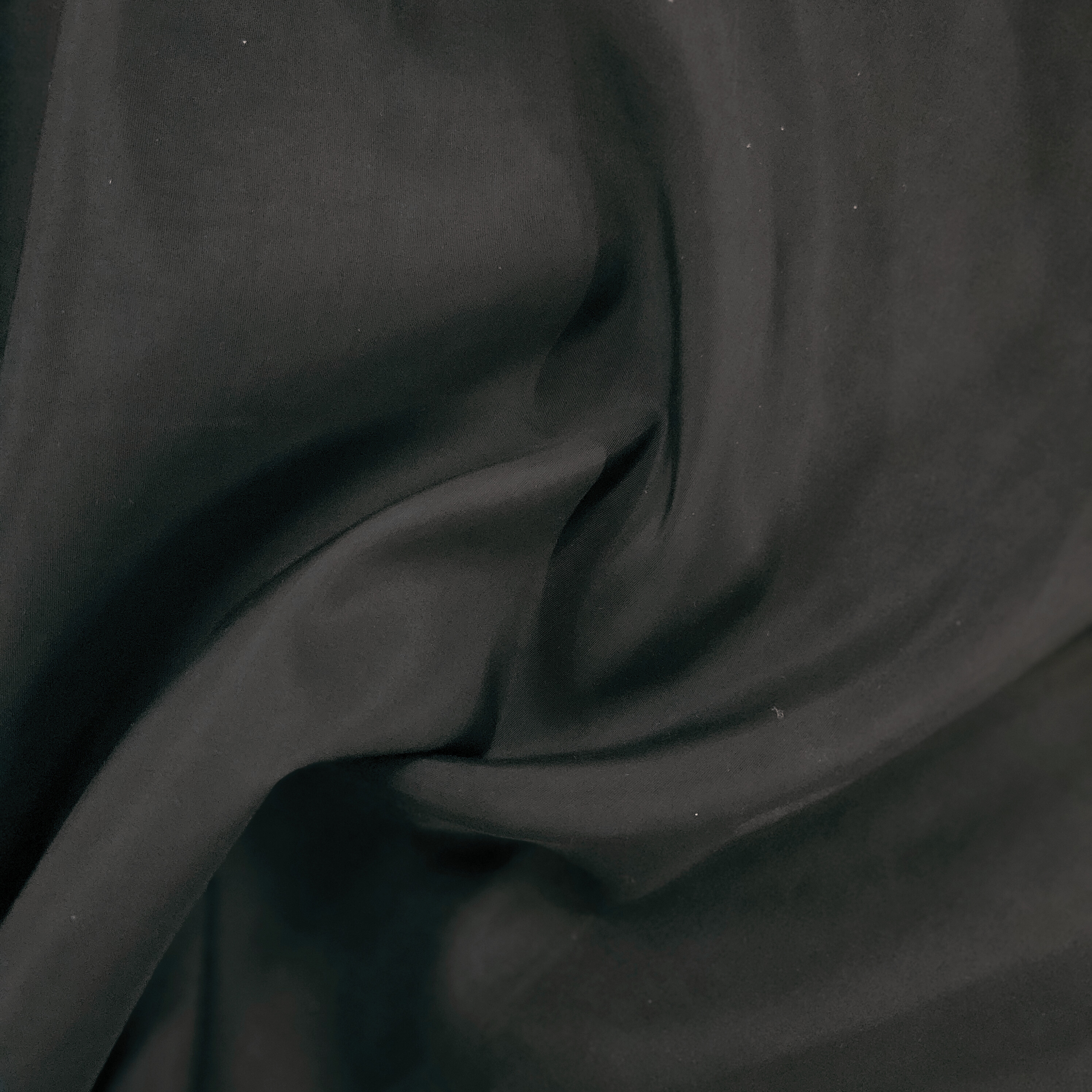 Black Outerwear Fabric