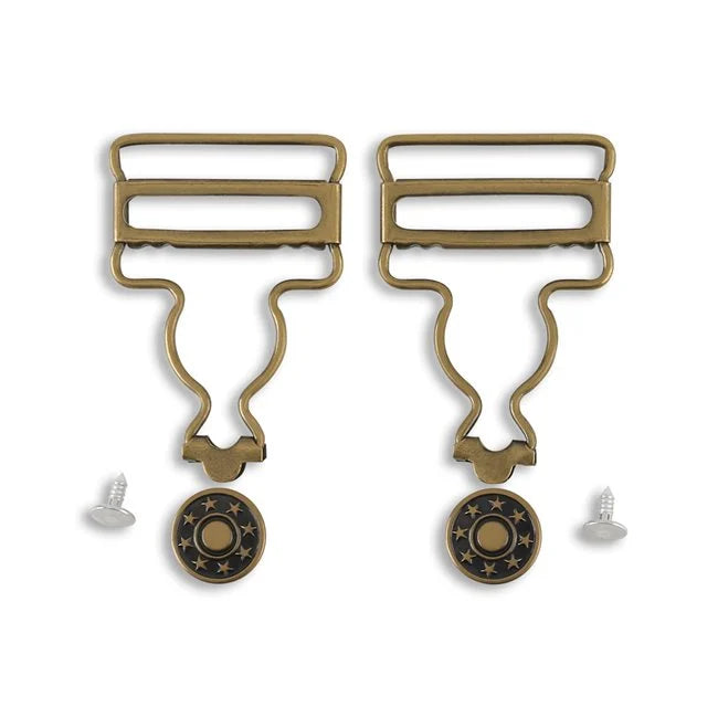 Two Pair Dritz Overall Buckles