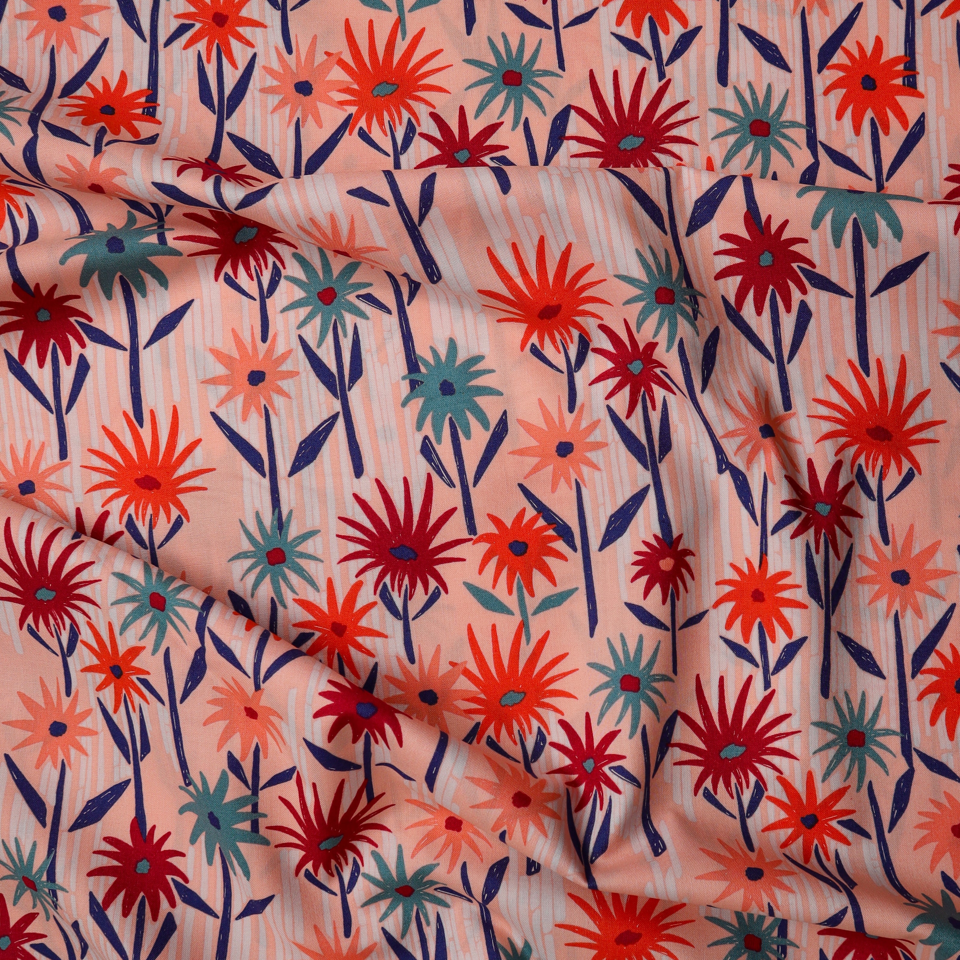 Cotton Wildflowers Print