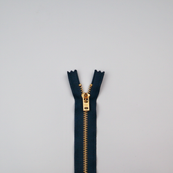 Brass Jean Zipper / Navy